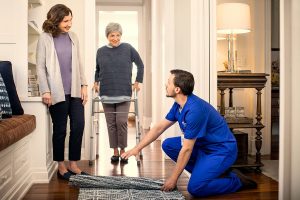 Preventing falls in the elderly